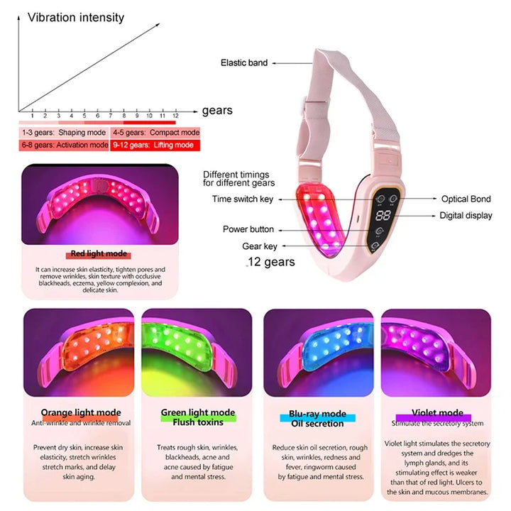 LED Photon Therapy Massager
