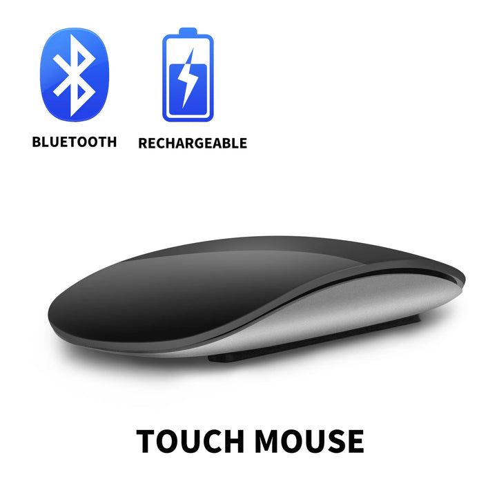 Wireless Bluetooth Silent Magic Computer Mouse Dual-Mode Rechargeable Touch Slim Ergonomic PC Mice For Apple Macbook Microsoft