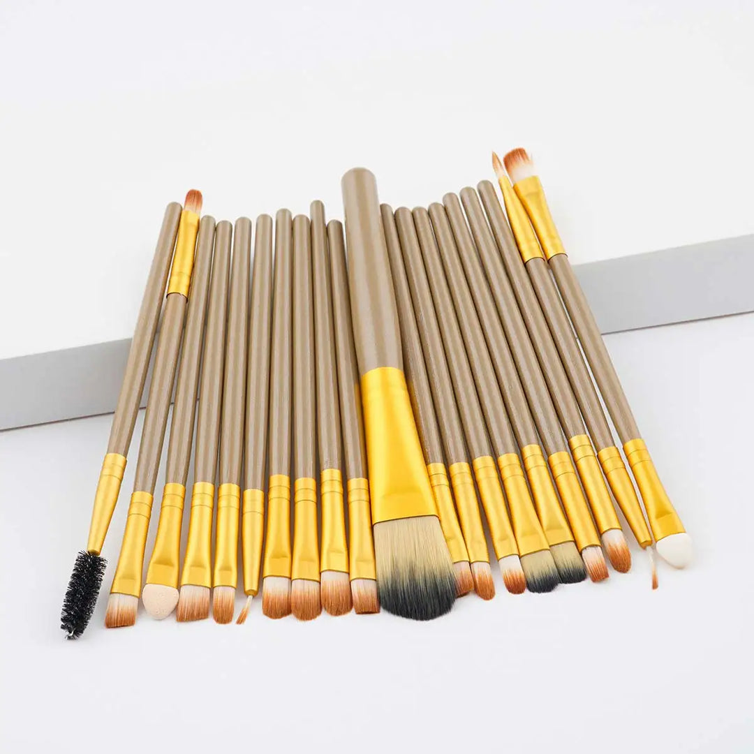 Nylon 5–50PCS Luxury Makeup Brush Set