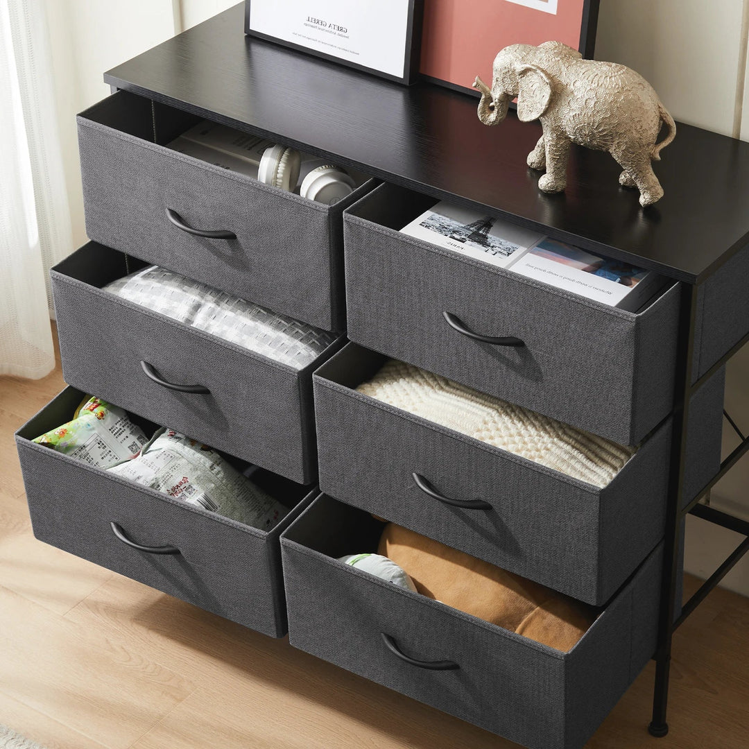 JHK Fabric Nightstand for Bedroom