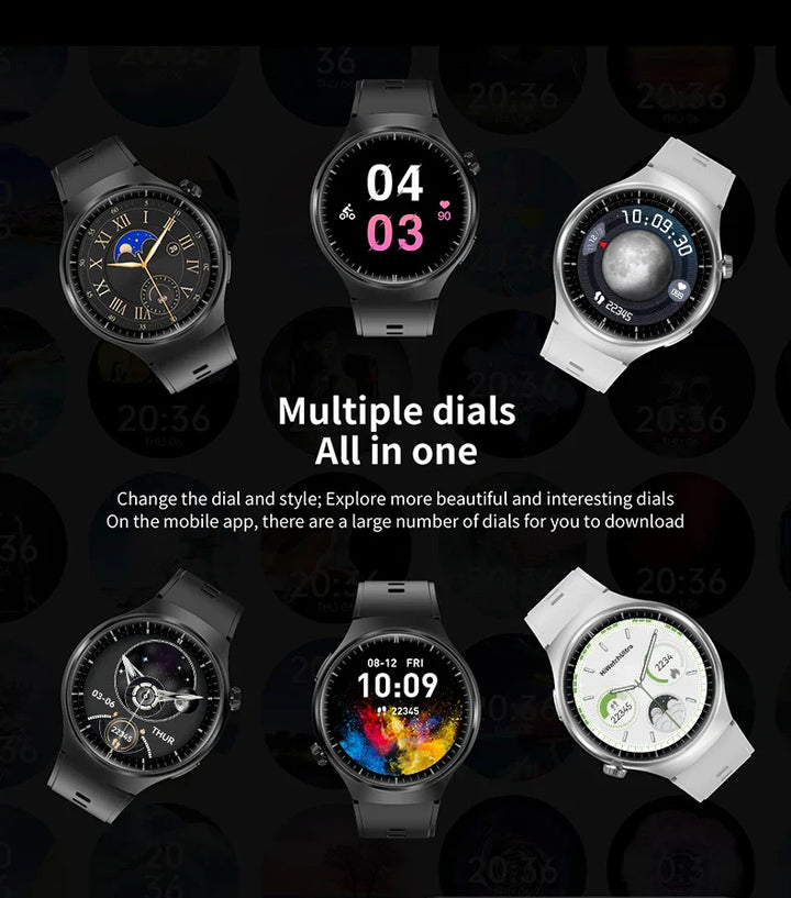 Ola Esporte For GT3 Pro Smart Watch Men 390*390 HD Screen Heart Rate Bluetooth Calls IP67 Waterproof Sport SmartWatch DIY Faces