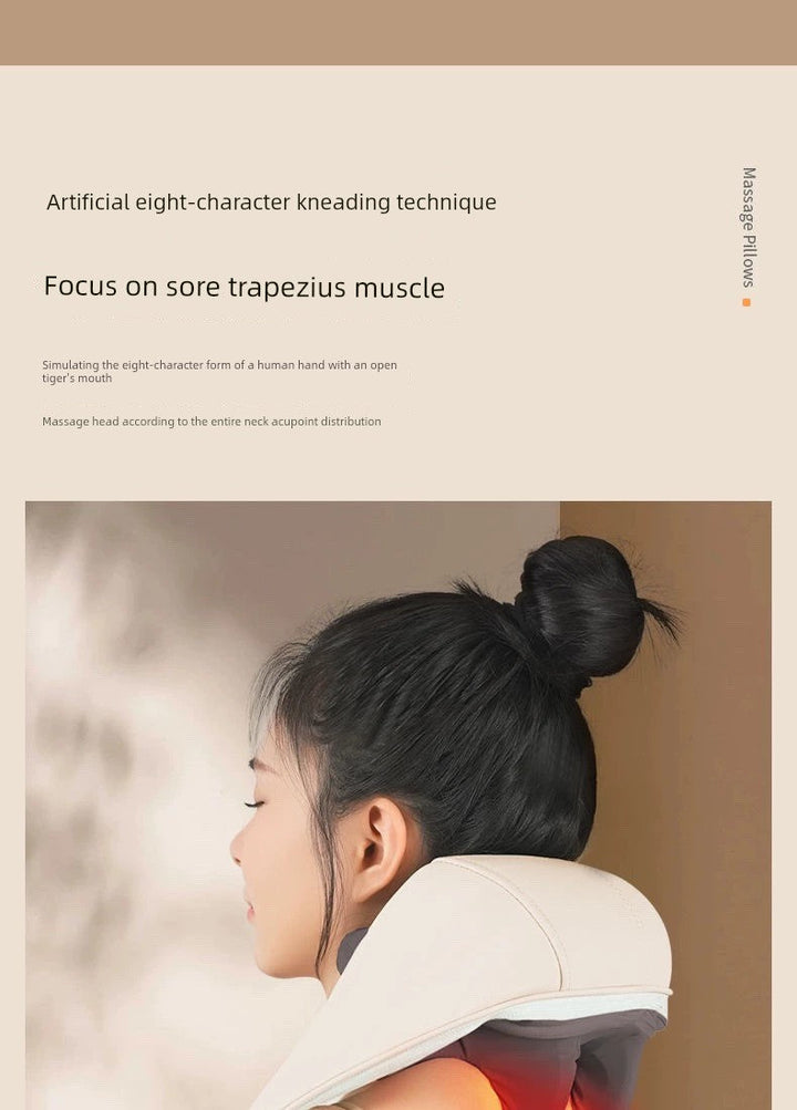 Ox Waist and Back Trapezoid Muscle Dredge Neck Massager