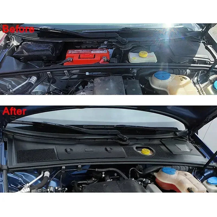 Black Battery Tray Cover Cap for 2001-2008 Audi A4 S4 RS4 8E B6 B7 Sedan Avant