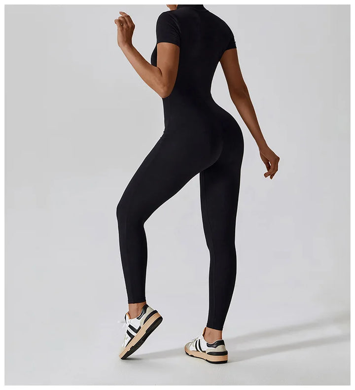 New Yoga Clothes Suit Workout Sports Set Women Bodysuits Gym Set Women Training Siamese Fitness Jumpsuit Female Sportswear