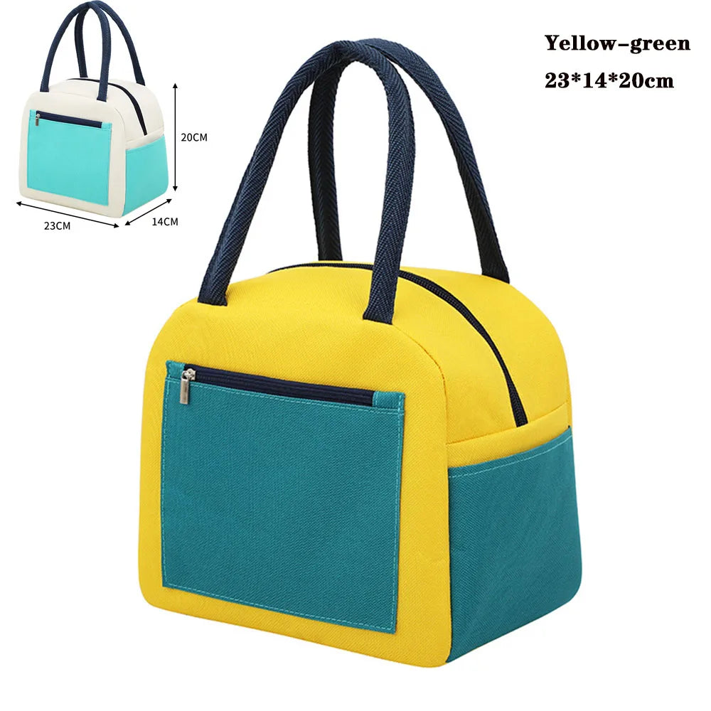 Thermal Bag Food Storage bag Student lunchbox cool bag for Children Food Container for Kids School small Thermal Lunch food Bag