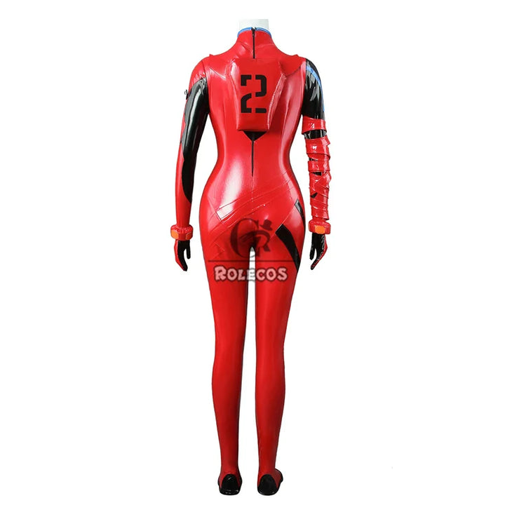 ROLECOS EVA Asuka Langley Soryu Cosplay Costume Asuka Langley Soryu EVAc