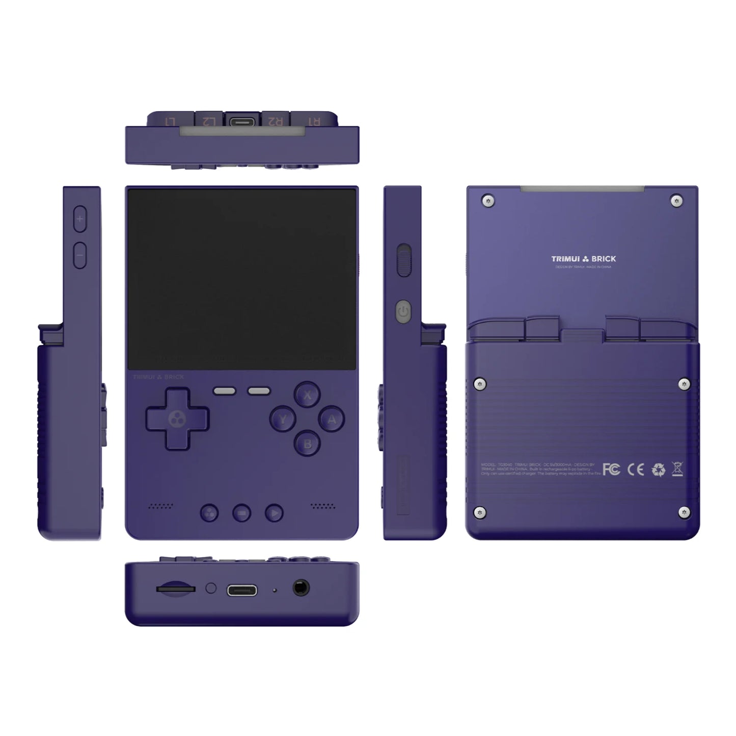 AMPOWN Trimui BRICK Handheld Game Players Consoles 3.2'' IPS Screen Emulator Portable Retro Video Games Linux System Allwinner
