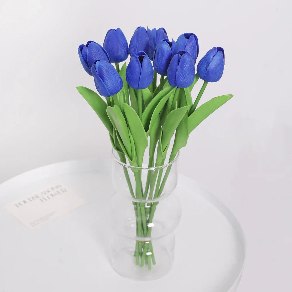 Artificial Tulip Bouquet PE Flowers