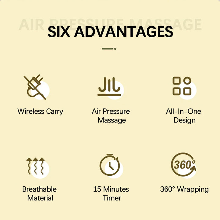 Wireless 360 Air Pressure Calf Massager