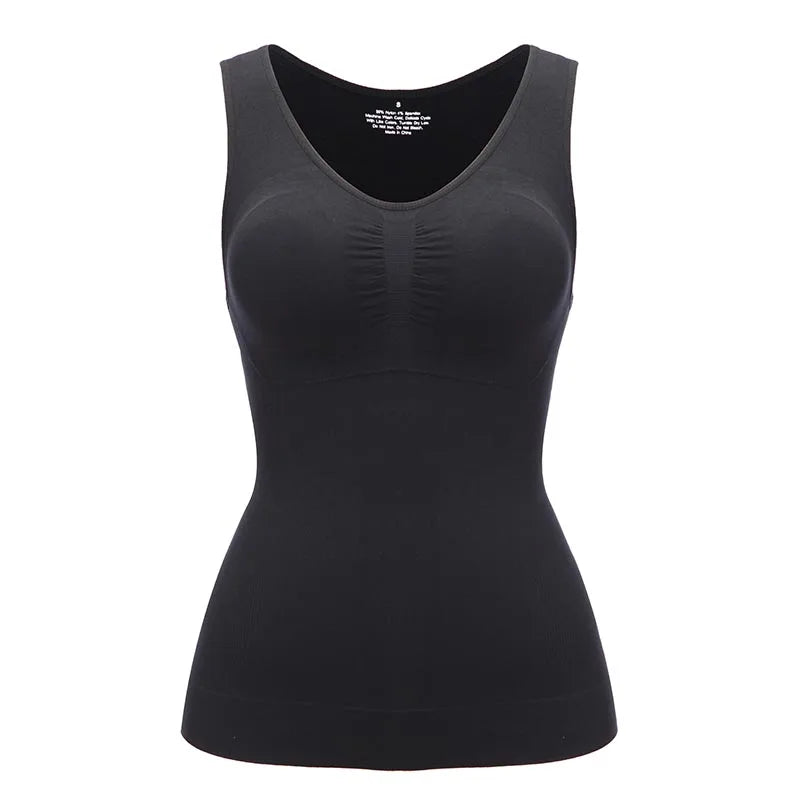 Slim Up Lift Plus Size Bra Tank Top Women Body Shaper Removable Body Shapers Underwear Slimming Corset Shapewear Sexy Shapers