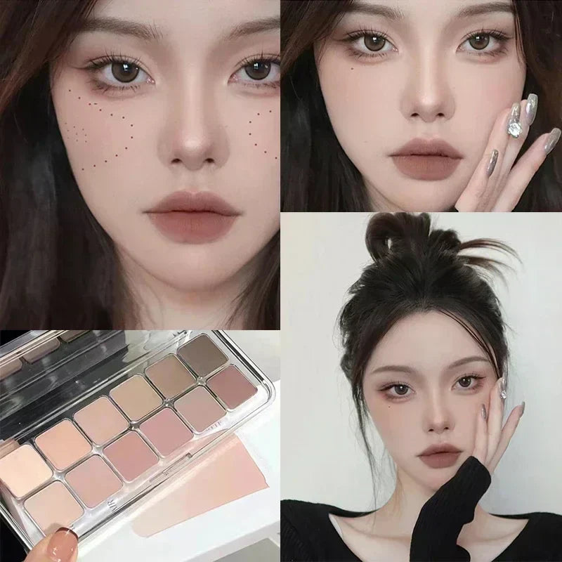 Full Matte Earth Tone Eyeshadow Palette