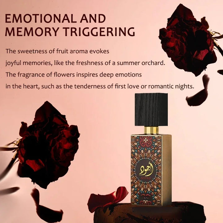 60ML Ajwad Mist Perfume Oil | Portable & Lasting