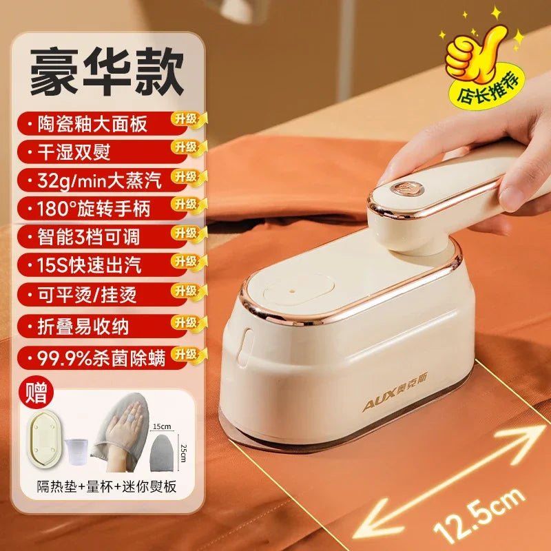 ZC Handheld Garment Steamer Pressing Machines Household Small Steam Iron Ironing Clothes Fantastic Product Portable