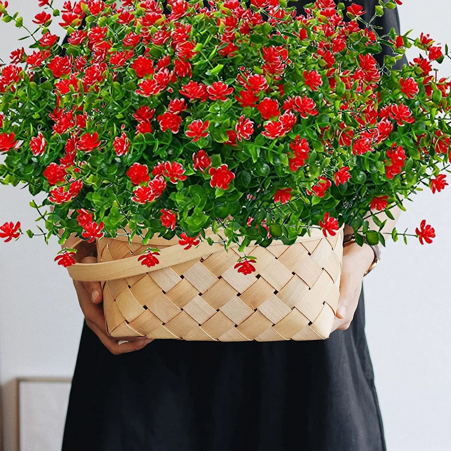 UV-Resistant Artificial Flower Shrubs