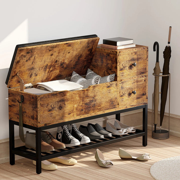 Entryway Bench Shoe Storage