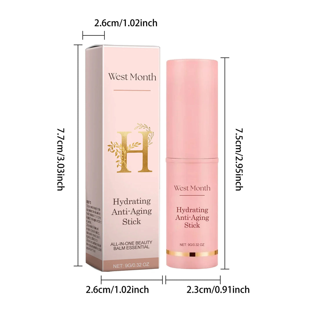 Collagen Wrinkle Removal Multi Bounce Balm Stick Instant Anti-Aging Firming Lift Brighten Facial Dull Skin Moisturizer Cosmetics