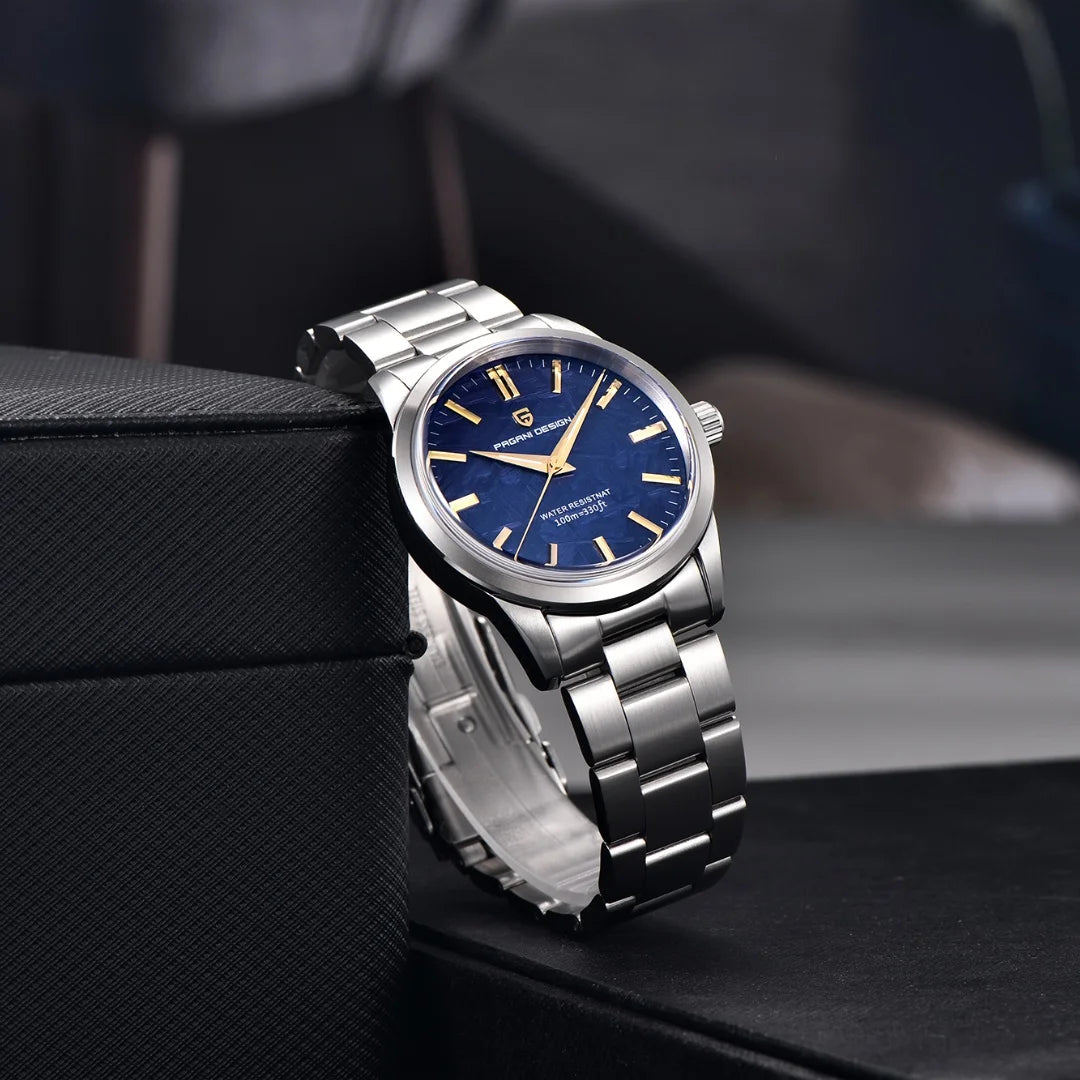 PAGANI DESIGN 2025 New 40MM Men's Quartz Watches Top Luxury Ultra thin fashion Watch For Men  AR Sapphire Mirror Wrist watch