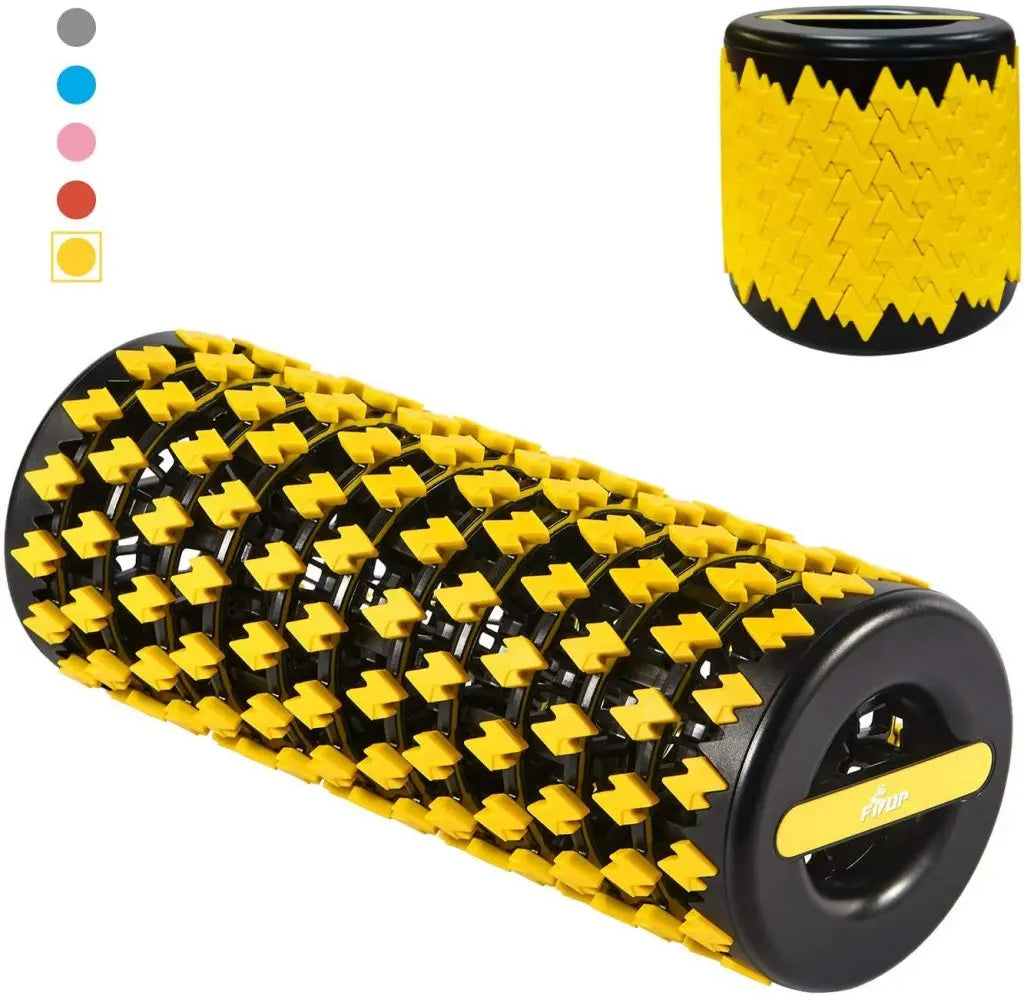 Retractable Yoga Foam Roller Massager Yoga Block Back Roller Fitness for Gym Home Muscle Therapy Pilates Exercise Equipment