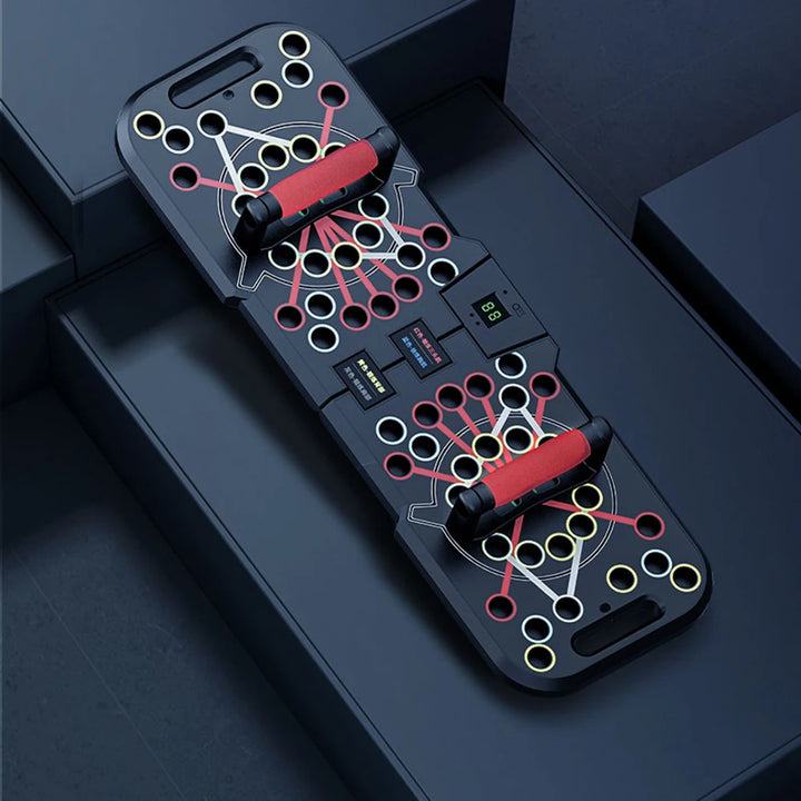 Electronic Push Up Board Chest Muscle Exercise Training Multifunctional Counting Push Up Stands Portable Fitness Equipment Home