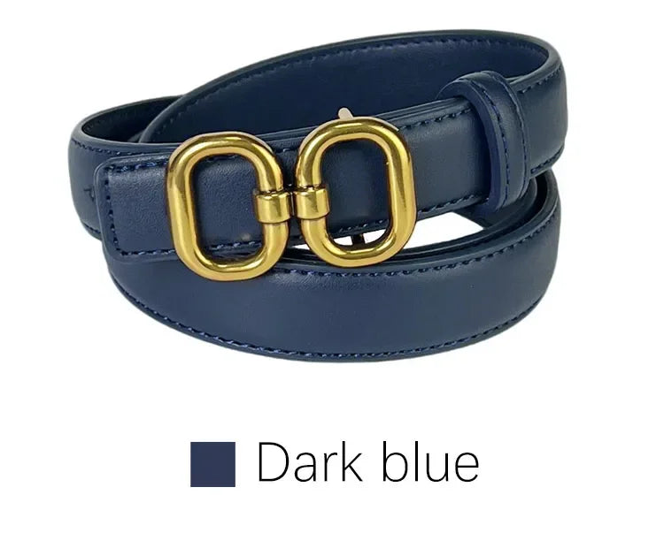 2025 luxury brand leather belt for men women designer alloy buckle waist strap female jeans trouser dress waistband