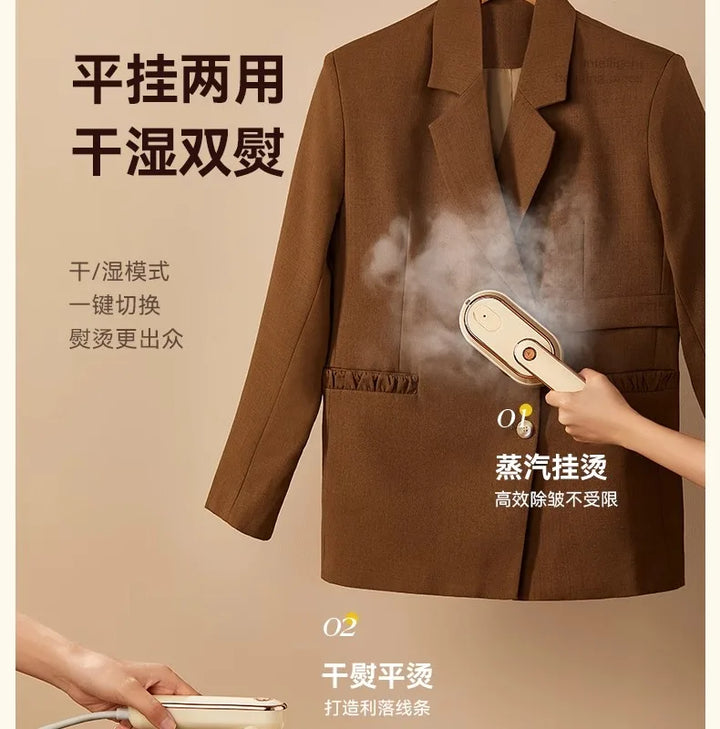 ZC Handheld Garment Steamer Pressing Machines Household Small Steam Iron Ironing Clothes Fantastic Product Portable