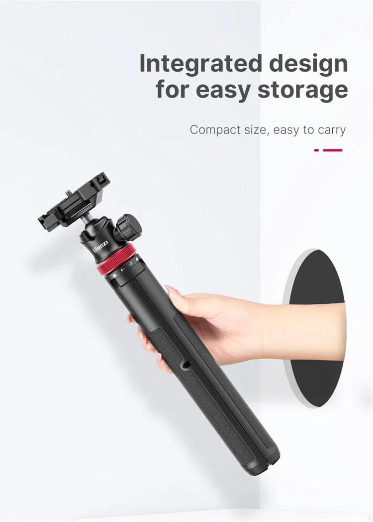 Ulanzi MT-44 Extend Livestream Tripod Stand 42inch Tripod with Phone Mount Holder Vertical Shooting Phone DSlR Camera Tripods