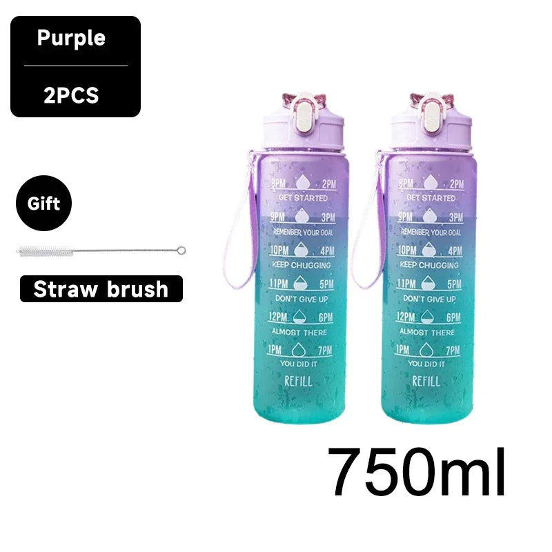 Colorful Plastic Water Bottle For Gym