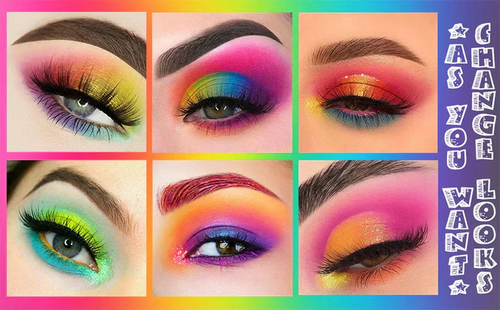 72/60-Color Matte Glitter Eyeshadow Palette