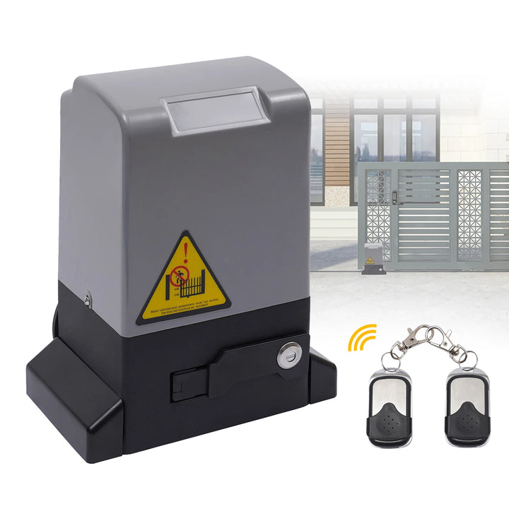 550W/370W/750W 1200KG Sliding Gate Opener Electric Automatic Motor Remote Kit Heavy Duty