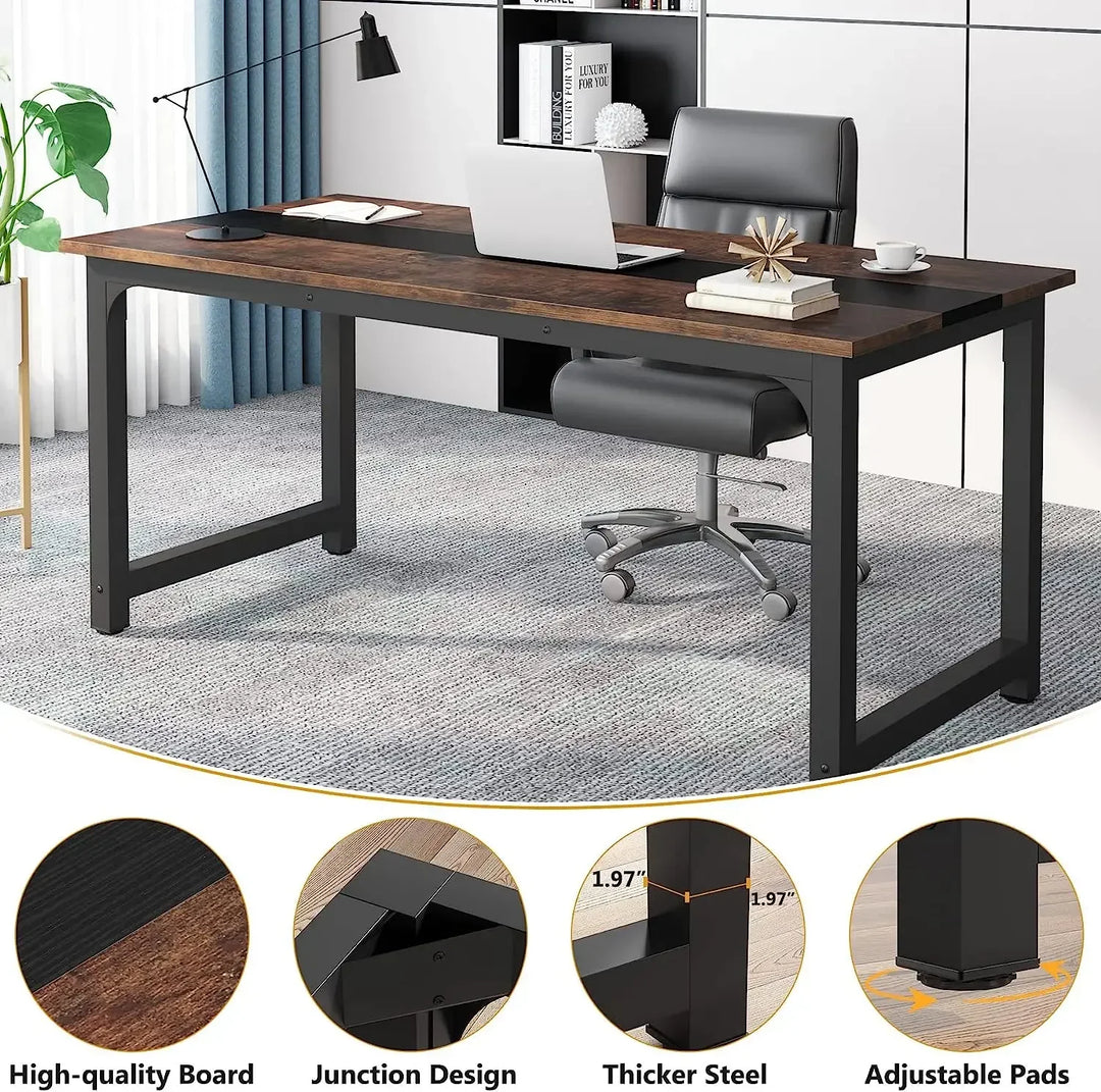 Modern Large Office Computer Desk