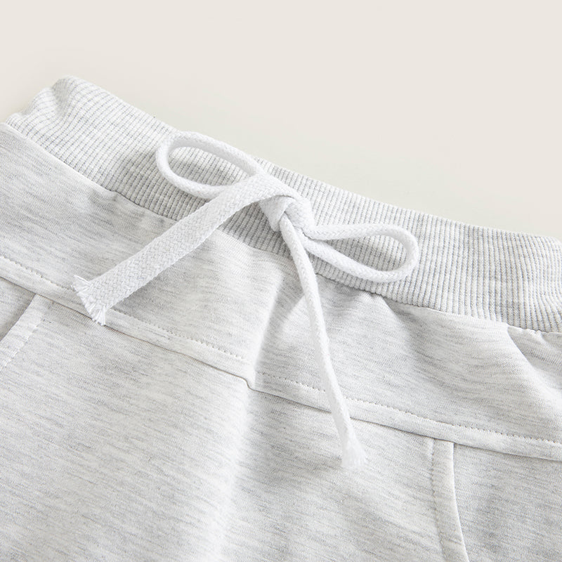 2022-12-12 Lioraitiin 0-3Years Toddler Baby Boys Sweatpants Elastic Waist Drawstring Solid Fall Trousers Pockets Casual Clothes