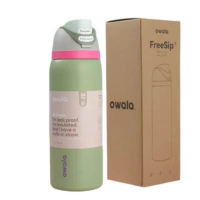 Owala FreeSip Water Bottle – Grass Green