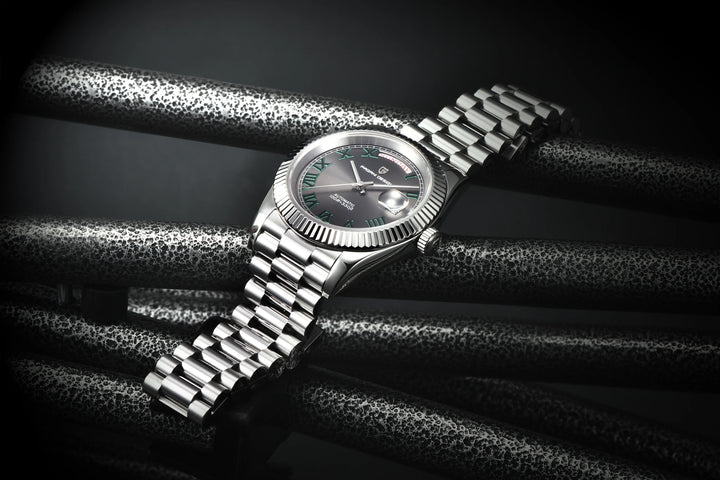 2024 New PAGANI DESIGN Rose Gold DD40 Luxury Automatic Watch Men Mechanical Wrist Watches Men Japan NH36A AR Sapphire crystal