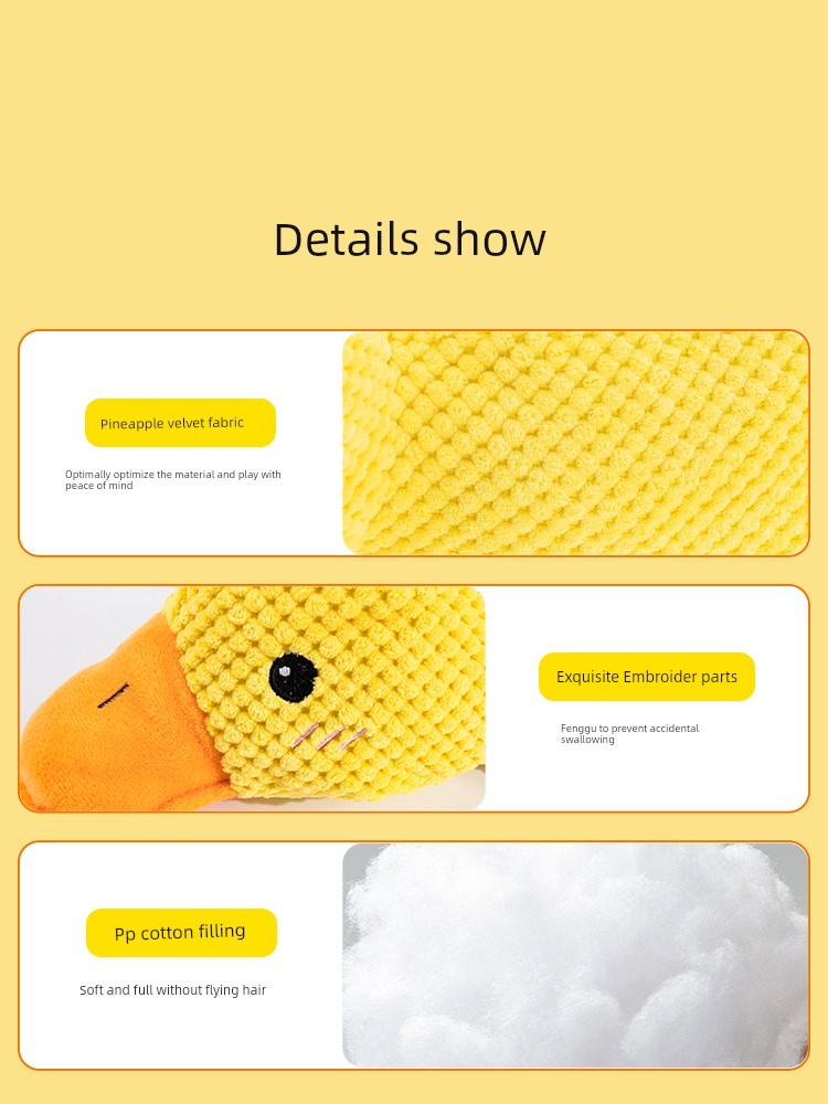 Relieving Boredom Handy Gadget Big Dog Self-Hi Vocalization Bite-Resistant Toy