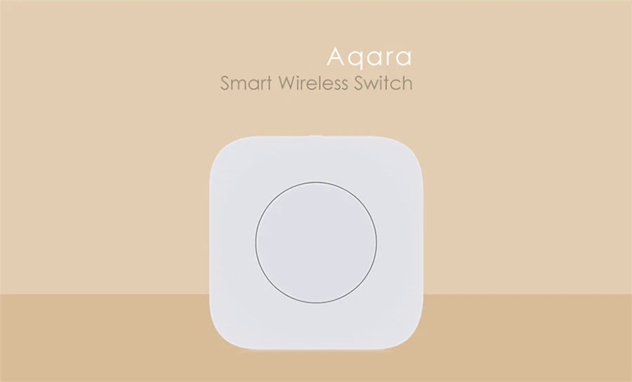 Aqara Sensor Smart Wireless Mini Switch Zigbee One Key Control Button for Homekit Xiaomi Mihome Smart Home Security