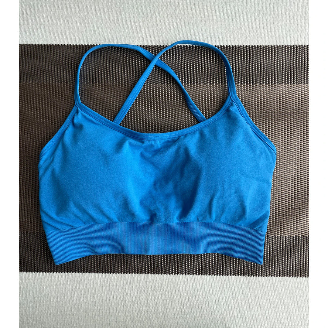 New Invincible Seamless Bra Spandex  Woman Fitness Elastic Breathable Breast Enhancement Leisure Sports Underwear