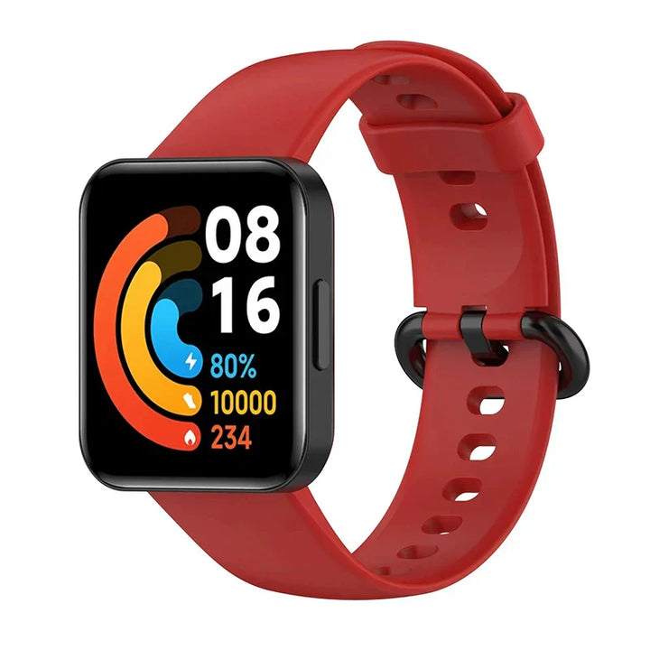 Silicone Strap For Xiaomi Mi Watch 2 3 Lite Mi poco Watch band For Redmi watch 2 Lite 3 Active Wrist Redmi watch 3 lite Bracelet