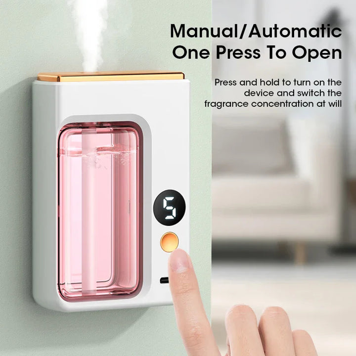 Mini Aromatherapy Machine Home Essential Oil Diffuser Multi Functional Adjustable Car Aromatherapy Fresh Air Deodorization