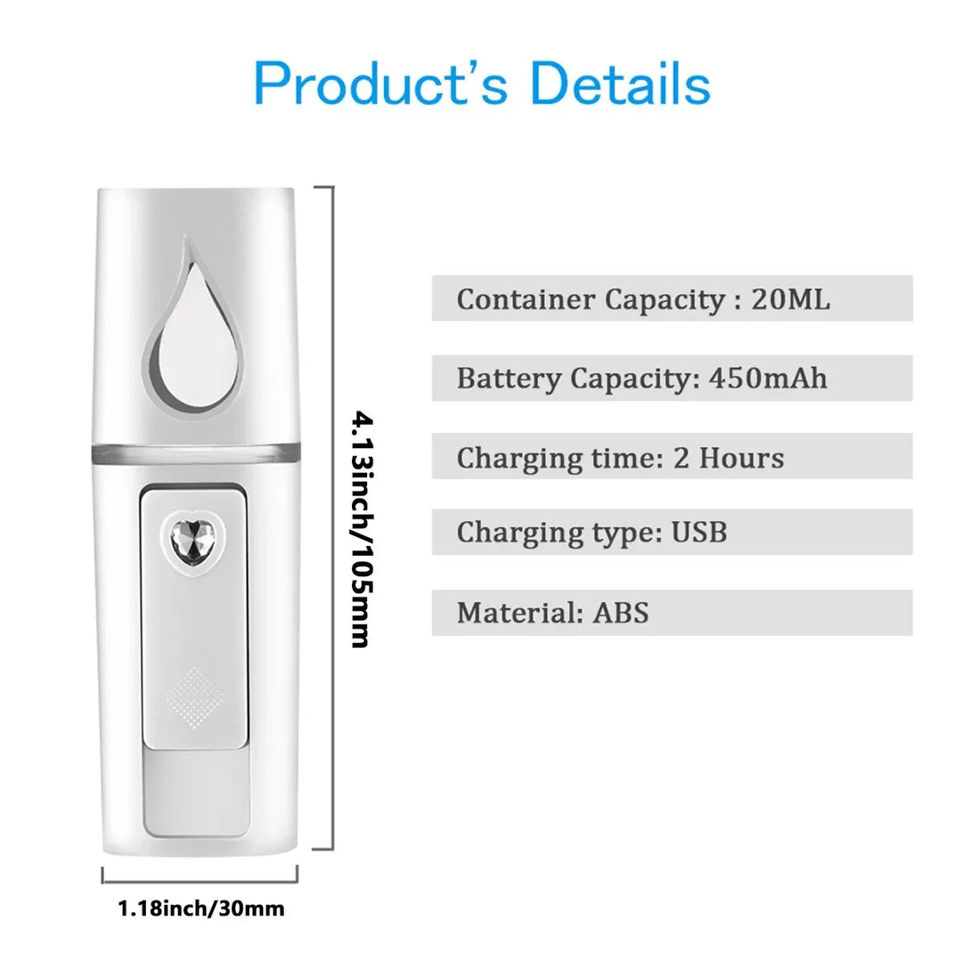 Mini Nano Mist Facial Sprayer