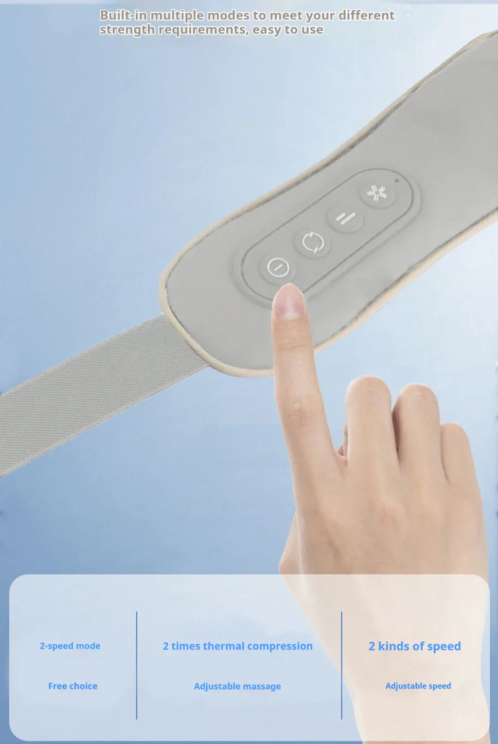 Oyeal Comfortable home portable multifunctional long range cervical spine massager pulse massager intelligent shoulder neck neck