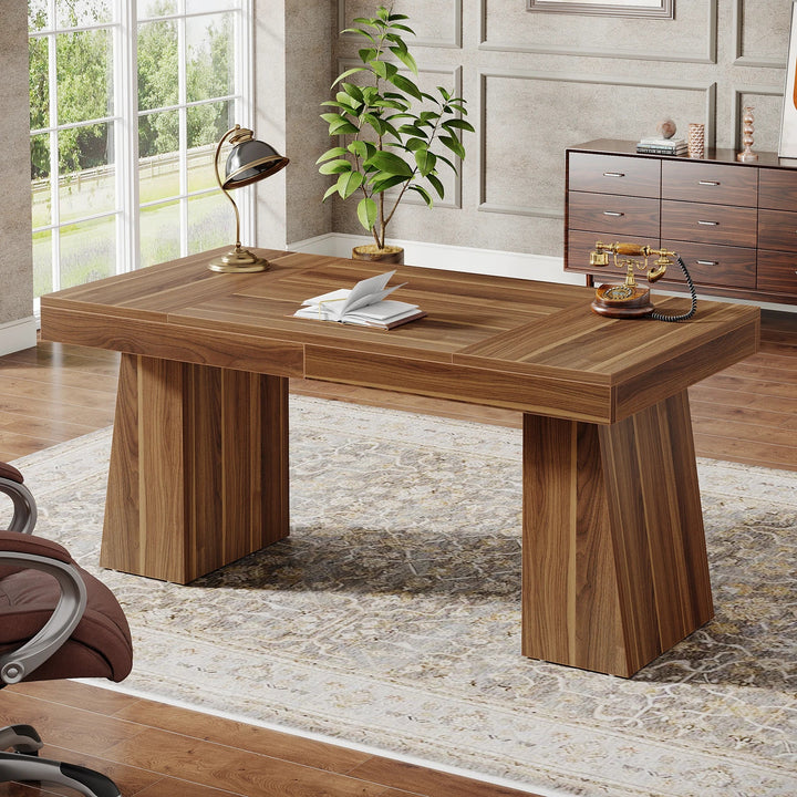 Tribesigns 55" Executive Office Desk