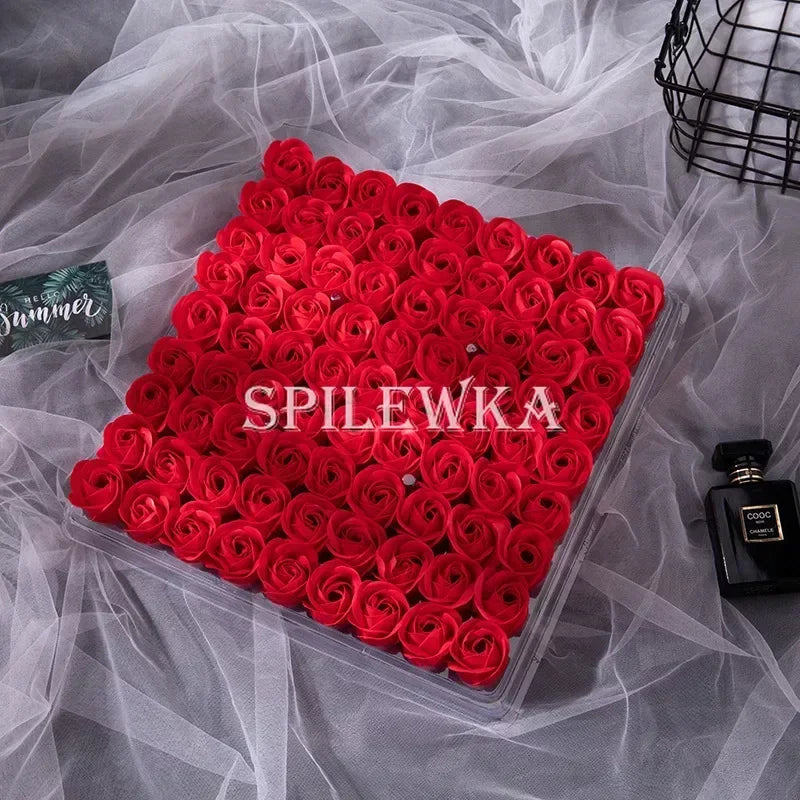 Three-Layer Artificial Rose Set