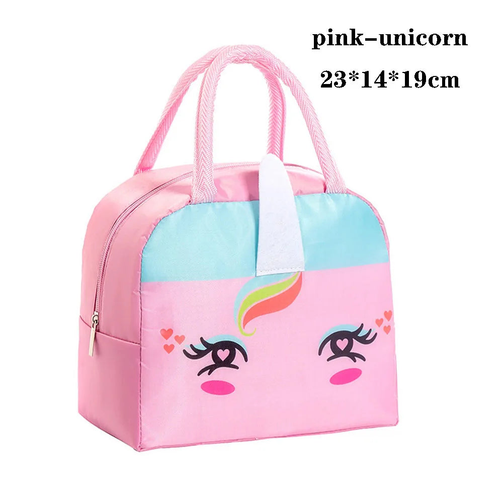 Thermal Bag Food Storage bag Student lunchbox cool bag for Children Food Container for Kids School small Thermal Lunch food Bag