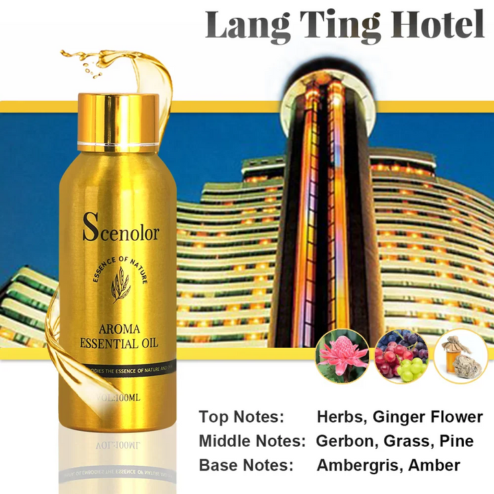 Unisex 100ml Hotel Essential Oil for Diffuser