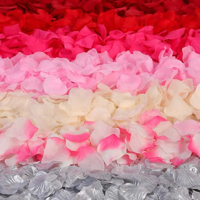 Artificial Silk Rose Petals