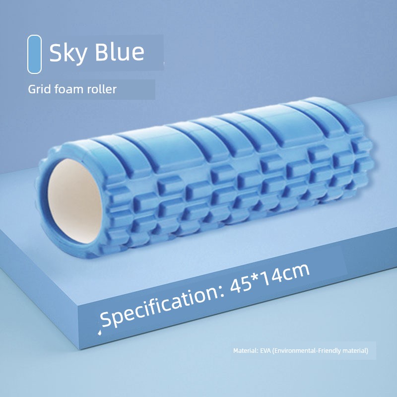 Foam Roller Roller Spiked Club Yoga Equipment Muscle Relaxation Roller Leg Slimmer Massage Shaft Foam Foam Roller