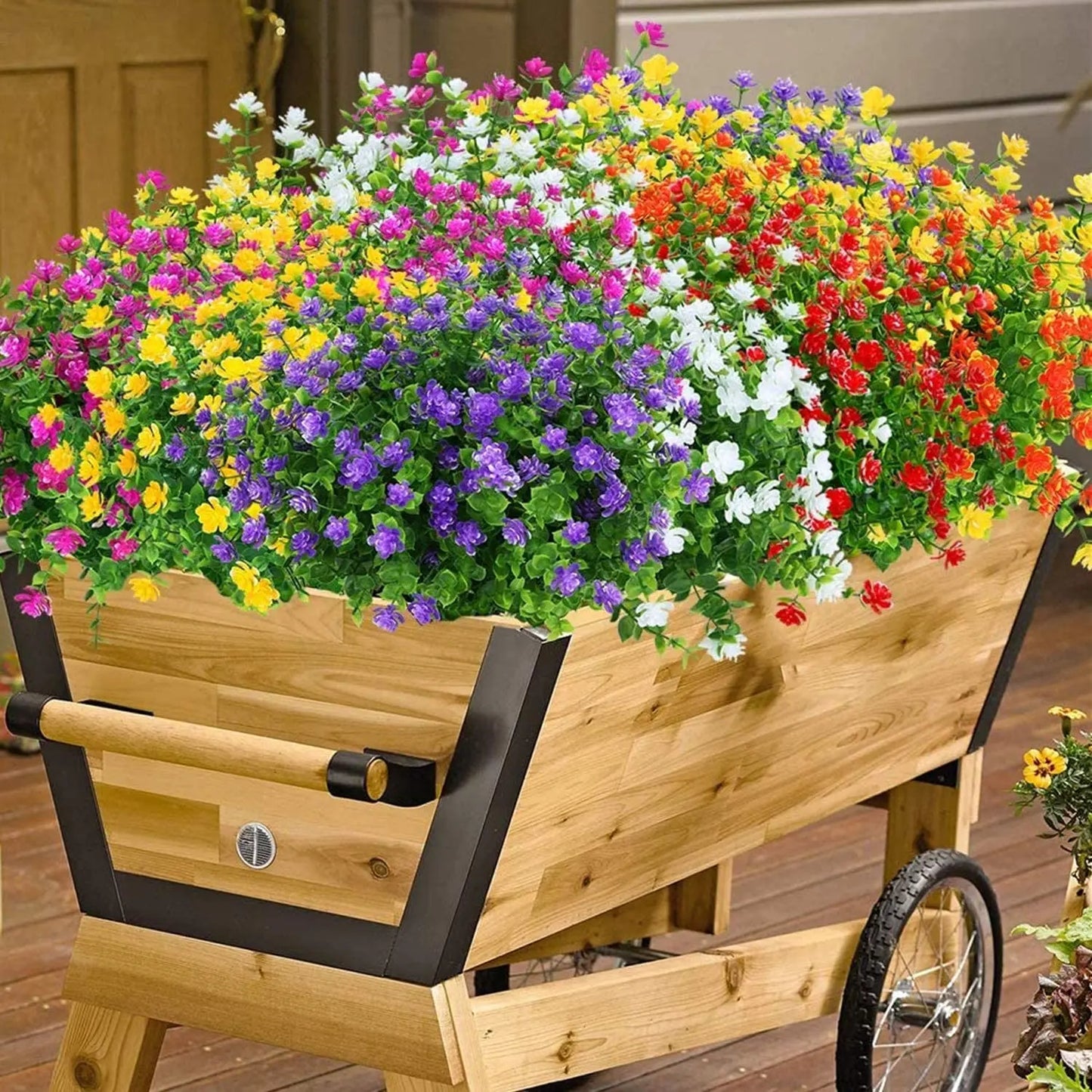 UV-Resistant Artificial Flower Shrubs