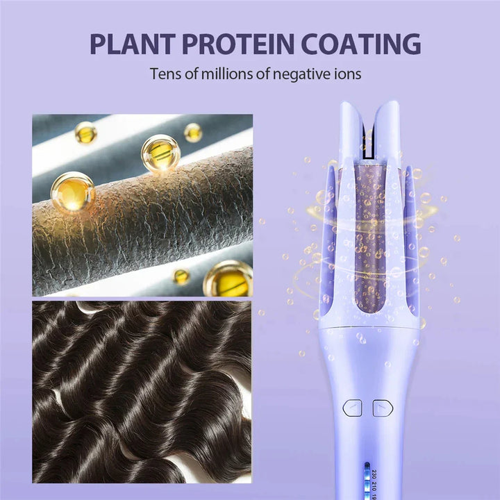 Tinsol 2-in-1 Automatic Hair Curler