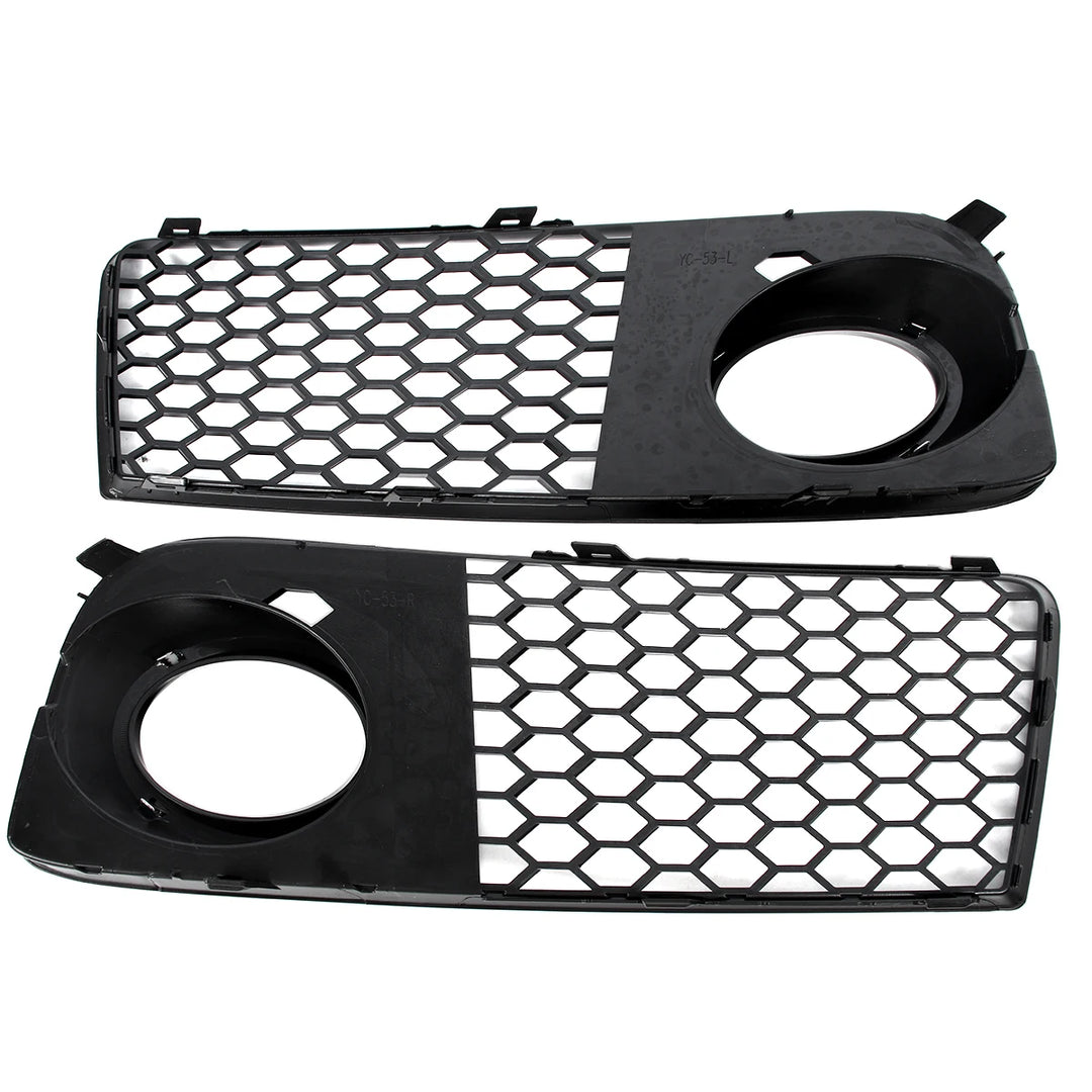 For Audi TT MK2 8J Front Bumper Fog Light Grills Grille Honeycomb Mesh Fog Light Lamp Cover 2010 2011 2012 2013 2014  8J0807682J