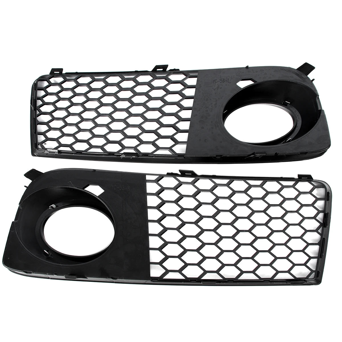 For Audi TT MK2 8J Front Bumper Fog Light Grills Grille Honeycomb Mesh Fog Light Lamp Cover 2010 2011 2012 2013 2014  8J0807682J
